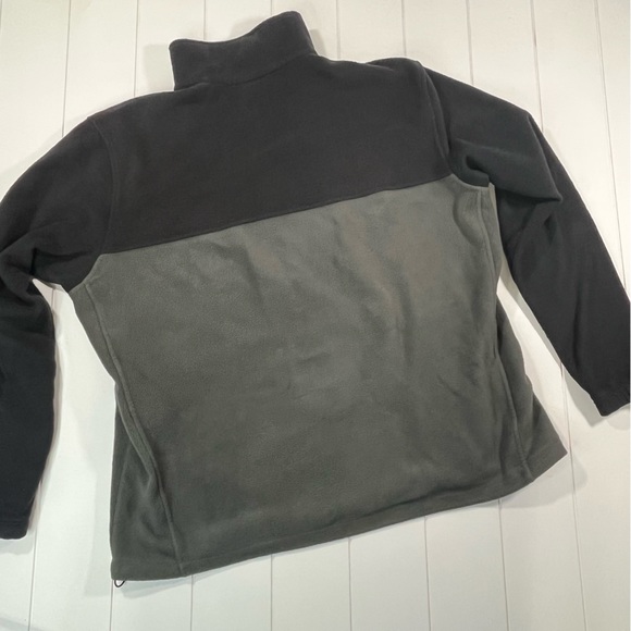 Columbia Full Zip Gray Fleece Jacket Men's XXL - Picture 2 of 8